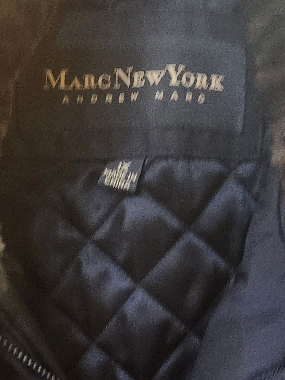 Marc New York Black Quilted Puffer Jacket